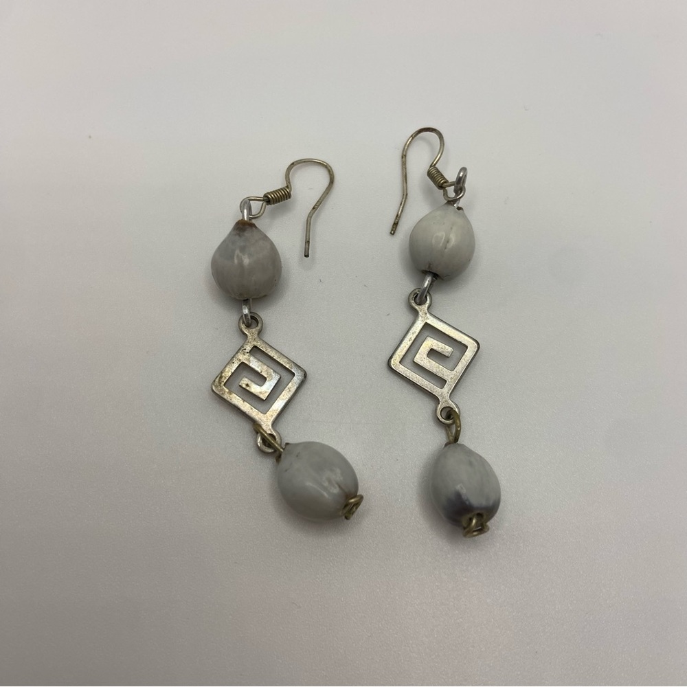 Camandula seeds handmade earrings
